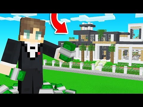 I Became A BILLIONAIRE In Minecraft!