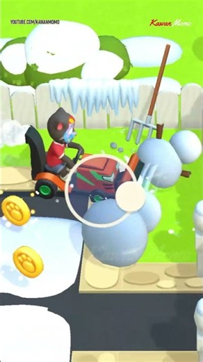 My Talking Tom Friends 2 Tractor || Talking Tom Riding Tractor Clearing Snow