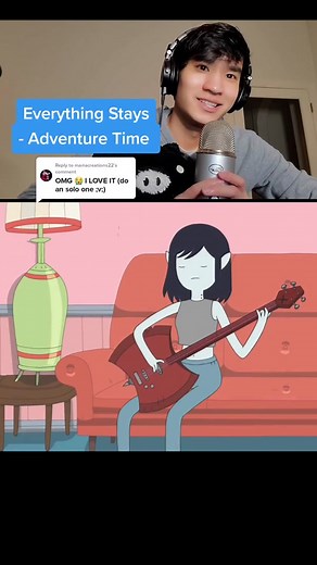 Everything Stays - Adventure Time Cover by Emily Mackay | Singer BMO