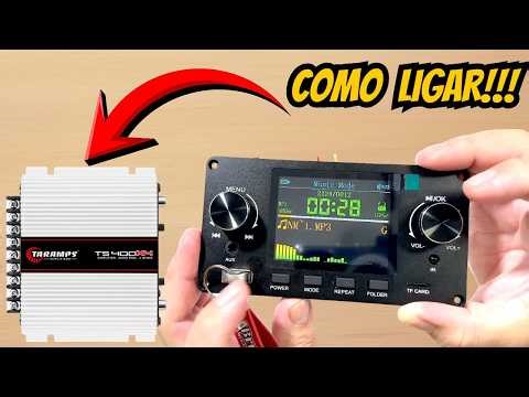 Como ligar Placa Bluetooth que Escolhe Pastas no Pendrive no modulo ts400X4 Taramps