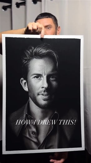 Brandon Dylann on Instagram: "How I drew Jonathan Bailey’s face hyper realistically ✍🏼 Thankyou for all the love this received 🫶🏼😭 #artist #drawing #drawingtutorial #wicked #art @jbayleaf"