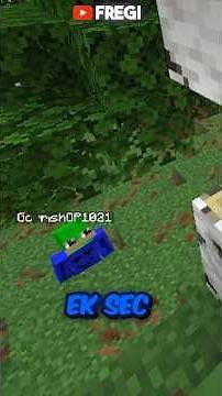 Secretly using creative mode around my frnd...