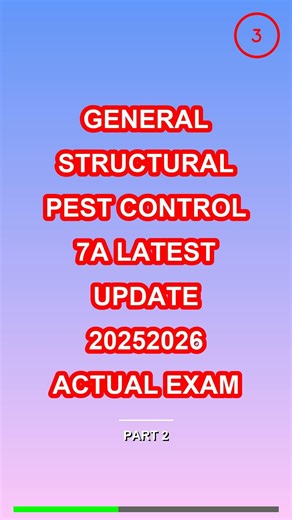 General Structural Pest control 7a Latest Update 2