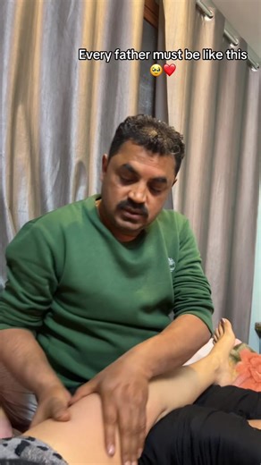 The Comfort of a Father's Love After Travel