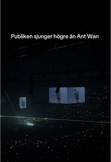 Sjukt 🤩🤩 @Ant Wan #antwan #fördig #konsert #stockholm #svenskrap