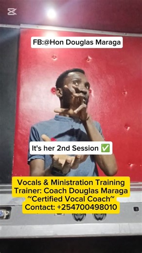 👇This is her 2nd Session ✅Intonation simply means singing in tune: producing the correct pitch of a note without being too high (sharp) or too low (flat). It’s one of the most crucial aspects of singing because even if your voice is beautiful, poor intonation makes the ministration sound off. 🔑 Causes of Poor Intonation 1. Weak breath support → pitch wavers because airflow is unstable. 2. Poor listening skills → not matching the note you hear (from piano, guitar, or other singers). 3. Tension 