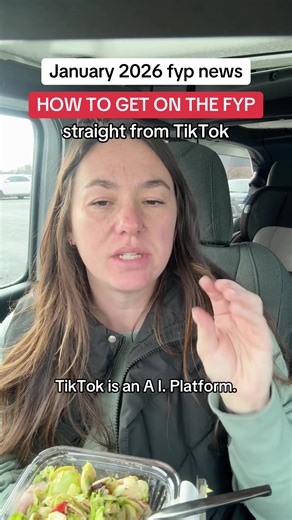 January 2026. How to get pushed to the fyp. Straight from TikTok. TikTok trends #tiktoktips #january2026 #fyp #tiktokgrowth