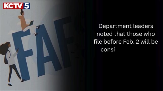 348K views · 228 reactions | Missouri students have been encouraged to file their FAFSA as quickly as possible. Read >>> https://www.kctv5.com/2025/09/25/fafsa-opens-early-missouri-students-encouraged-file-quickly/ | KCTV5 News Kansas City | Facebook