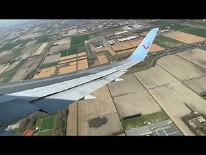 TUI fly Boeing 767-300ER Takeoff from Amsterdam Schiphol Airport