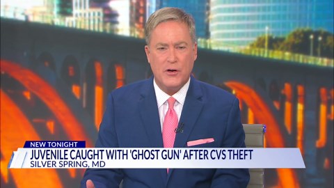 Juvenile caught with loaded ‘ghost gun’ after theft at CVS in Silver Spring, police say