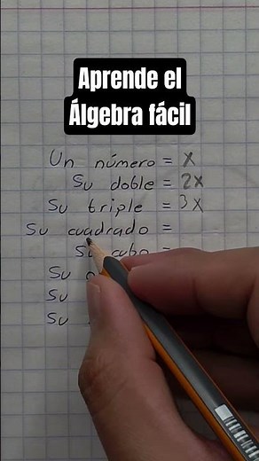 Aprende el Álgebra fácil✨️❤️