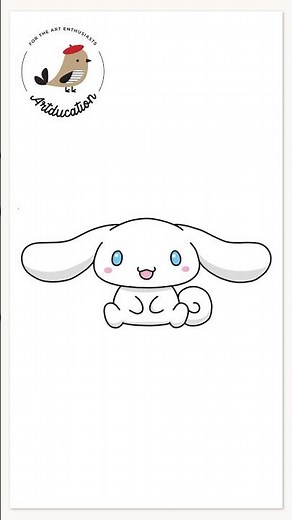 How To Draw Cinnamoroll #artducation #howtodraw #cinnamoroll #sanrio #drawing #shorts