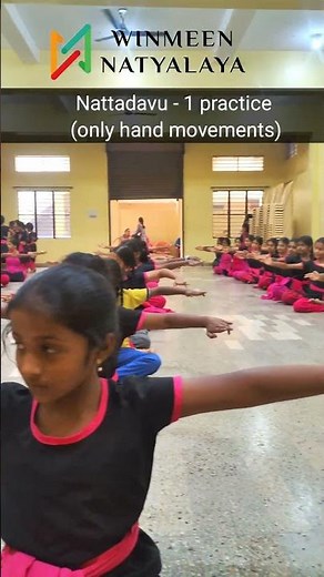 Nattadavu 1 hands #dance #bharatanatyam #danceclass #indiandance #classicaldance #adavu #nattadavu