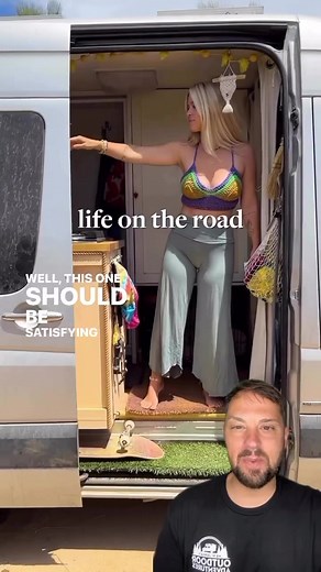 Deep clean this Sprinter 170” custom DIY Campervan by samandkellysvan on Instagram #vanlife #deepcleaning #camping #satisfying | New Jersey Outdoor Adventures with Patrick