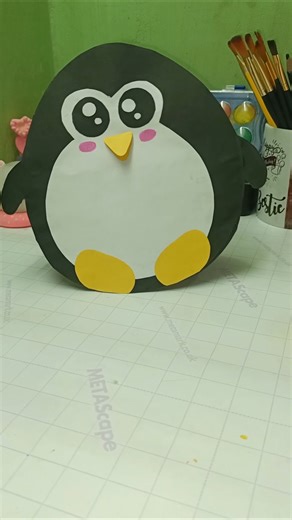 DIY Cute panguin..🐧✨ #shorts #viralshort #craft #diy #song