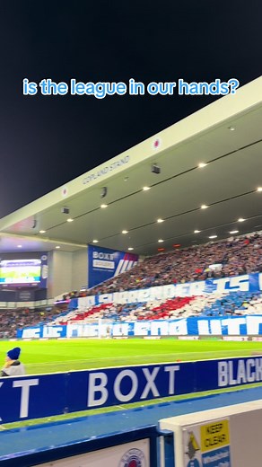 Is the League in Our Hands? Rangers Discussion