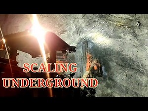 Scaling in Underground || Preventing Rock Fall