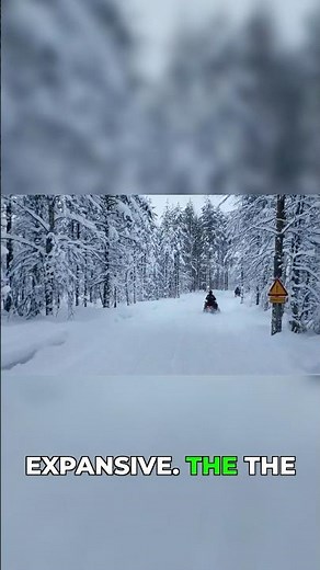 Snowmobiling Through Lapland's Winter Wonderland