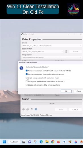 Learn how to do a clean installation of Windows 11 on an old PC step...