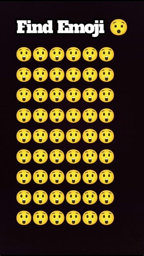 Find Emoji Challenge part 14#find#mindgames