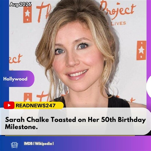 Sarah Chalke Toasted on Her 50th Birthday Milestone.