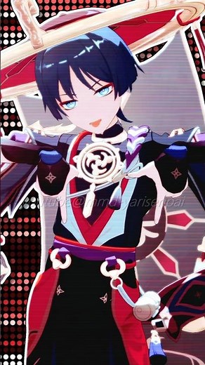 【Genshin Impact 原神MMD】ダダダダダル【スカラマシュ／散兵】 #原神 #genshin #genshinimpact #shorts #shortsvideo