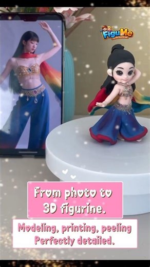 From photo to 3D figurine. Modeling, printing, peeling—! Perfectly detailed| Figume