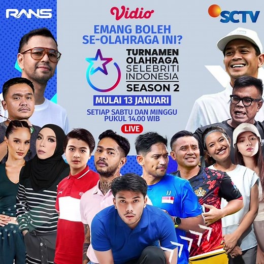 Turnamen Olahraga Selebriti Indonesia Season 2
