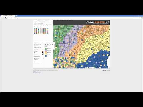 Colorbrewer Tutorial
