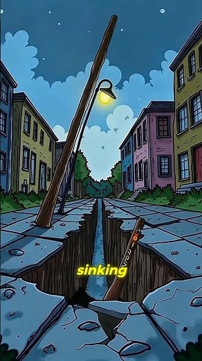 This Ghost Town SANK 30 Feet Into the Earth!