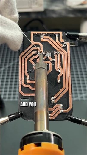 3D-Printing Cicuit Boards! #3dprinting #tech #electronics