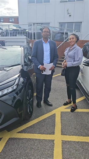 Handover day for a 2020 C-HR Hybrid 🔑 Toyota Approved Used, warranty valid at any Toyota dealer in the UK. Listen to what he says at the end 👀 Toyota cars in London, Toyota C-HR hybrid, Toyota corolla hybrid, Toyota Aygo X and Toyota yaris cross drop me WhatsApp message 07775 223329 #toyota #chr #toyotachr #hybrid #approvedused