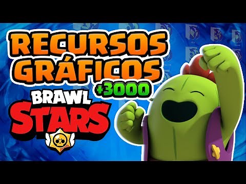 PACK de recursos de BRAWL STARS para videos y miniaturas [GFX]