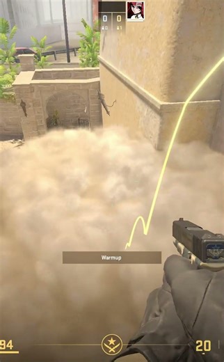 Mirage CT Counter-Smoke #csgo #cs2 #counterstrike #counterstrike2 #counterstrikeglobaloffensive #fun