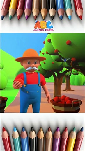🌈 Color Song - Learn Colors for Kids #shorts #nurseryrhymes #songsforkids