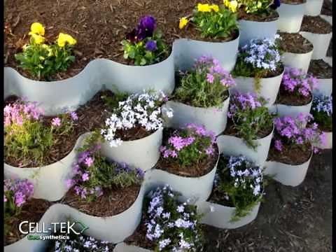 VERTI-CELL EARTH RETENTION SYSTEM / GREEN WALL