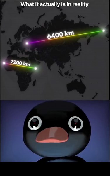 World map is you see is 2D - Video