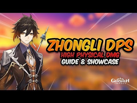 NEW ZHONGLI DPS IS ACTUALLY GOOD! Best Artifacts, Weapons, Teams & Showcase | Genshin Impact