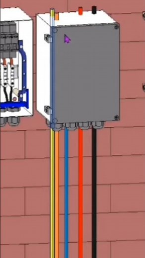 panel board connection by Revit