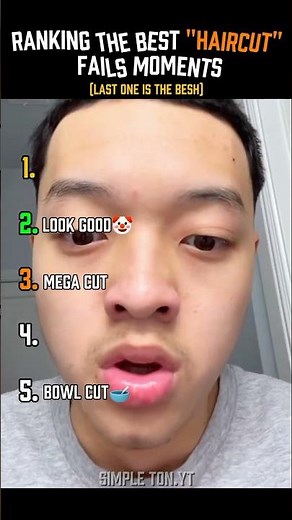 Ranking The Best Haircut Fails Moments