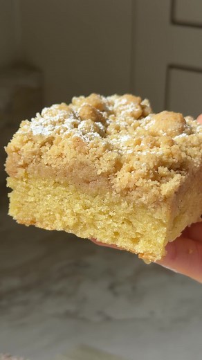 Butternut Bakery Coffee Cake Recipe with Double Crumble