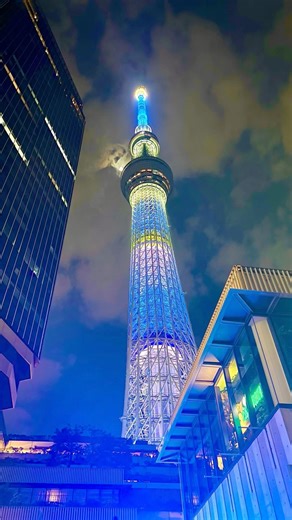 📍Tokyo skytree 🇯🇵🌸#skytree #tokyo #japan #shorts #travel