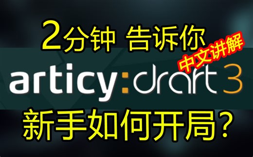 articy draft 3 新手如何开局？中文讲解 快速验货 快速了解后再考虑是否投入学习成本来学习 写作策划统筹利器 2分钟 告诉你