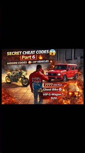 ALL SECRET CHEAT CODES 😱 Ghost Bike & G-Wagon | IBD3D Part 6