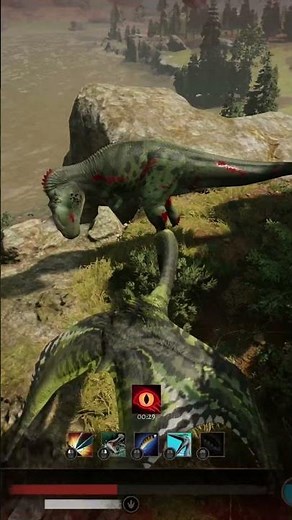 Hatz (Hatzegopteryx) eliminates the leader of the Mixpack Path Of Titans Gameplay Official Server