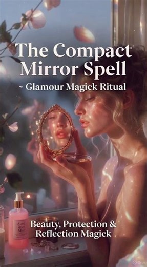 The Compact Mirror Spell ✦ Glamour Magick for Beauty & Protection