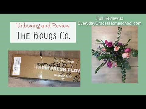 The Bouqs Co. Unboxing and Review