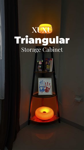 Xuxu Triangular Storage Cabinet: Maximize Your Space