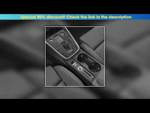 Get For Audi A3 A3L S3 2021 2020 2023 2024 2025 Alcantara Overlay Panels on Dash Center Console, Do