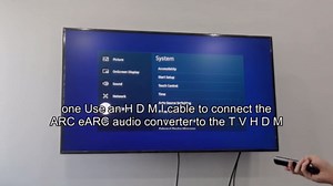 HDMI ARC Audio Extractor, HDMI ARC to Optical RCA Audio Adapter, for TV to Sound bar Sound System Speaker Amplifier